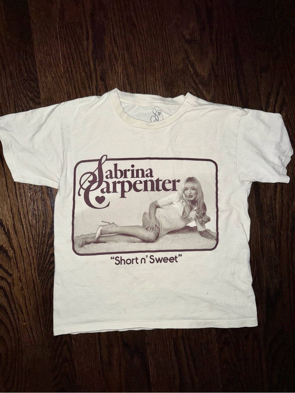 Sabrina Carpenter Graphic Tee Short n’ Sweet